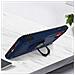 Cover Apple Iphone 11 Bi-materia Anello Magnetico Stand Blu - Foto miniatura 4