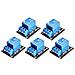 5pcs Ky-019 5v Modulo Di Rel Di Un Canale Consiglio Di Schermatura Per Il Pic Avr Dsp Del Braccio Per Arduino Relay - Foto miniatura 1