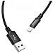 Cavo Lightning Per Apple Connessione Dati/charger X14 2 Metri Black - Foto miniatura 8