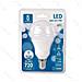 Lampadina Led A5 A60 9w Attacco E14 - 765 Lumen - 6400k Luce Fredda - Grande Angolo 280 Gradi Misura D60h115mm Cri80ra - Foto miniatura 2