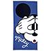 Telo Mare Mickey Junior 70 X 140 Cm Microfibra Blu - Foto miniatura 1