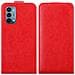 Custodia Compatibile Con Oneplus Nord N200 5g In Rosso Mela - Coperchio Protettivo In Design Flip Con Chiusura Magnetica - Foto miniatura 8