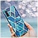 Custodia Compatibile Con Samsung Galaxy Note 10 In Marmo Blue Wave No. 13 - Coperchio Protettivo In Silicone Tpu Con Motivo A Mosaico - Foto miniatura 7