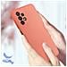 Cover Samsung Galaxy A13 4g Silicone Semi-rigido Soft-touch Rosa Pesca - Foto miniatura 3