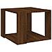 Tavolino Salotto Rovere Marrone 40x40x30cm Legno Ingegnerizzato - Foto miniatura 1