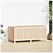 Contenitore Da Giardino 147x68x64 Cm In Legno Massello Di Pino - Foto miniatura 2
