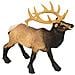 Safari Ltd Statuetta Elk Bull - Modello Dettagliato In Plastica 475 - Divertente Giocattolo Educativo Per Ragazzi, Ragazze E Bambini Dai 3 Anni In Su - Foto miniatura 3
