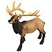 Safari Ltd Statuetta Elk Bull - Modello Dettagliato In Plastica 475 - Divertente Giocattolo Educativo Per Ragazzi, Ragazze E Bambini Dai 3 Anni In Su - Foto miniatura 1