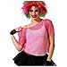 Maglia A Maniche Corte Donna Griglia Rosa - Foto miniatura 1