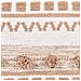 Pouf Karaw Cotone Beige - Foto miniatura 2