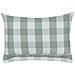 Cuscino Decorativo Tamnine 40 X 60 Cm Trama Gingham Verde Menta - Foto miniatura 3