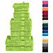 Set Asciugamani Solund 12 Pz Verdi 600 Gsm - Foto miniatura 2