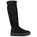 Black Casual Closed Boots Stivaletti Tessile Scarpe Donna Nero Eu 36, W1080-00 - Foto miniatura 2