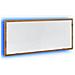 Specchio Bagno Led Rovere Artigianale 100x8,5x37 Cm Multistrato - Foto miniatura 3