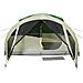 Tenda Familiare a Tunnel per 6 Persone Verde Impermeabile - Foto miniatura 6
