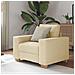 Divano Sedia Crema 60 cm in Tessuto - Foto miniatura 2