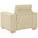 Divano Sedia Crema 60 cm in Tessuto - Foto miniatura 6