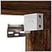 Armadietto Vetrina Rovere Fumo 100x15x58 cm Legno Multistrato - Foto miniatura 8