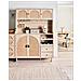 Credenza Da Cucina Campbellton 120 Cm Marrone Chiaro - Foto miniatura 1