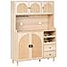 Credenza Da Cucina Campbellton 120 Cm Marrone Chiaro - Foto miniatura 2