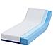 Materasso Bianco e Blu 80 x 200 cm Schiuma - Foto miniatura 3