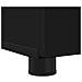 Set di mobili per il bagno 3 pcs Nero 76.5 x 35 x 64 cm - Foto miniatura 9