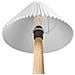 Lampada Da Pavimento Aligide Legno Naturale - Foto miniatura 4