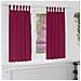 Tende con tende 2 pcs Rosso vino 175x140cm Poliestere - Foto miniatura 2
