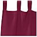 Tende con tende 2 pcs Rosso vino 175x140cm Poliestere - Foto miniatura 5