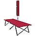 Letto da campeggio pieghevole Pieghevole Rosso 206 x 76 x 74 cm - Foto miniatura 9