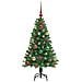 Albero di Natale artificiale con 150 LED Verde 120 cm - Foto miniatura 6