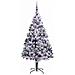 Albero di Natale artificiale con 300 LED Bianco 180 cm - Foto miniatura 4