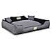 115x95 cm KINGDOG MM43 Cuccia per cani personalizzabile Grigio scuro - Foto miniatura 2