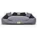 115x95 cm KINGDOG MM43 Cuccia per cani personalizzabile Grigio scuro - Foto miniatura 4