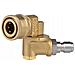 Adattatore Girevole Per Ugello 1/4"" - Compatibile Con Idropulitrici, Lavor | Pressione Max 4500 Psi | Materiale In Rame Durevole - Foto miniatura 5