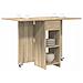 Tavolo da Pranzo 115 x 70 x 75 cm Legno ingegnerizzato - Foto miniatura 3