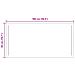 Specchio da bagno LED Trasparente 50 x 10 cm vetro temperato - Foto miniatura 9