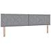 Letto con contenitore LED e materasso Grigio Chiaro - Foto miniatura 5