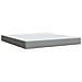 Letto con contenitore LED e materasso Grigio Chiaro - Foto miniatura 7
