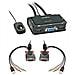 KVM Switch Compact USB Audio VGA, 2 Porte - Foto miniatura 2