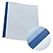 Copertina Leitz 392410 - 30 Foglio Capacità - A4 210 mm x 297 mm - Rettangolare - Linen - 100 / Pacco - Blu - Foto miniatura 1