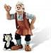 WD Pinocchio Geppetto 7.5cm. 12398 - Foto miniatura 1