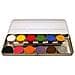 Palette In Metallo Con 12 Colori Aqua Make Up Per Trucchi 212004 - Foto miniatura 1