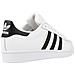 Scarpe Superstar 44,6 Bianco Nero - Foto miniatura 5