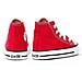 All Star Scarpe Sportive Bambino Rosse Tela Lacci 7j232c numero 23 - Foto miniatura 6