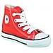 All Star Scarpe Sportive Bambino Rosse Tela Lacci 7j232c numero 23 - Foto miniatura 1