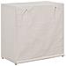 Scarpiera Con Rivestimento Bianca 79x40x80 Cm In Tessuto - Foto miniatura 2