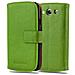 Custodia Compatibile Con Samsung Galaxy S3 / S3 Neo In Verde Erbe - Coperchio Protettiva Con Chiusura Magnetica, Funzione Stand E Tasca Per Le Carte - Foto miniatura 4