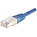 854124 Cavo Di Rete 1 M Cat5e F / utp [ ftp] Blu (patch Cord Rj45 Cat. 5e F / utp Blue- 1 M Copper / aluminium)  - Foto miniatura 1