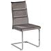 Set Di 2 Sedie Da Pranzo In Velluto Grigio Rockford - Foto miniatura 2